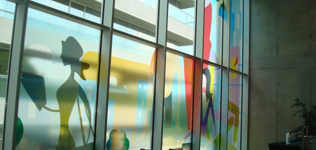 vinyl glass art