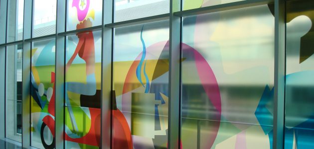 vinyl glass art