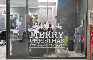 decorative frosted vinyl